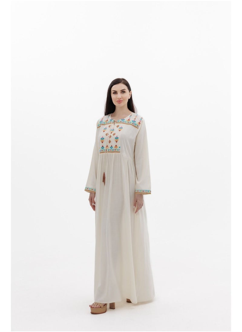 LONG VISCOSE WHITE COLOUR SIMPLE ELEGANT ARABIC KAFTAN JALABIYA DRESS - pzsku/Z7E17F56CFEEFCC80AAD6Z/45/_/1691151029/85d1e969-6931-4098-af3a-65e0b9a38f86