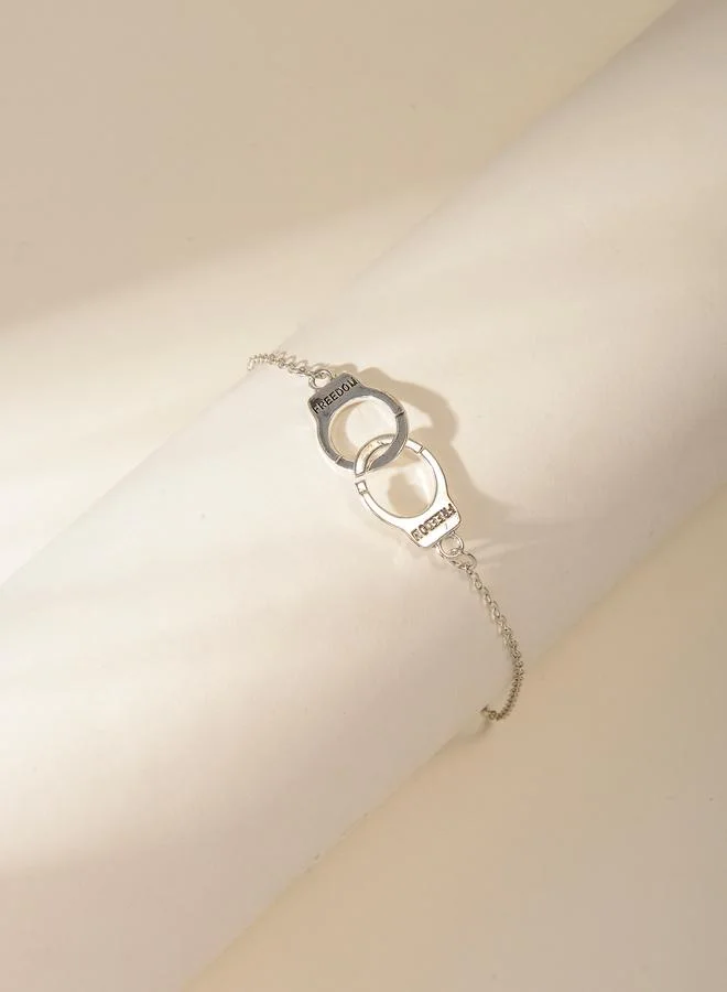 Take Two  Handcuff Detail Anklet for Women | Best Price UAE