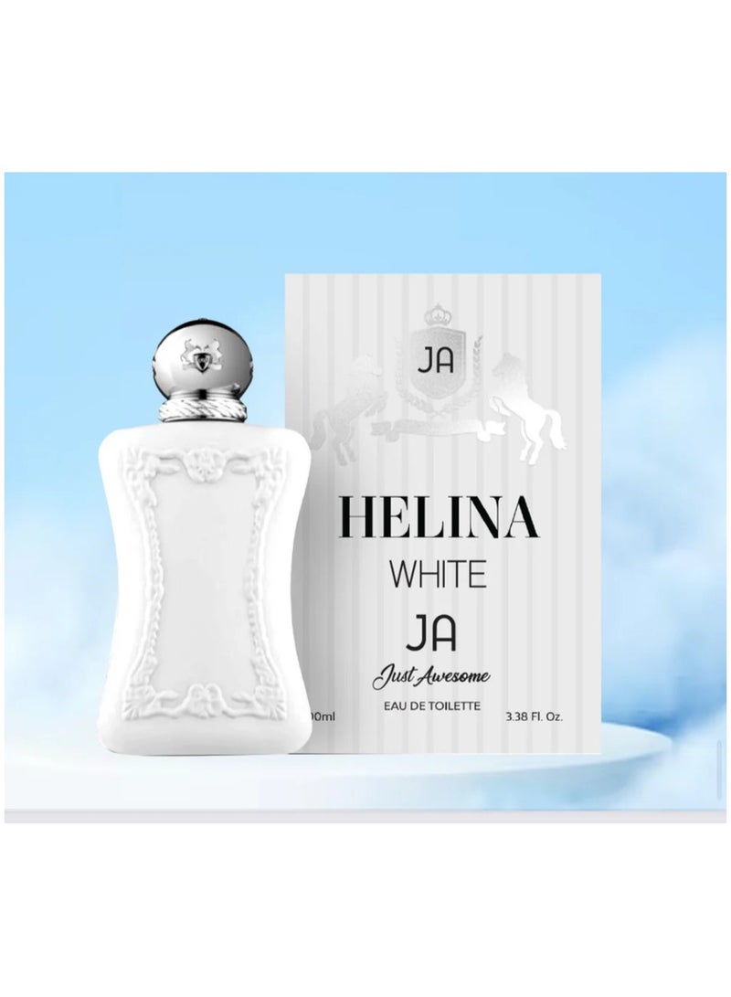 JA Just Awesome Helena White Eau de Toilette - 100ml | Fresh & Long-lasting  - Image 2