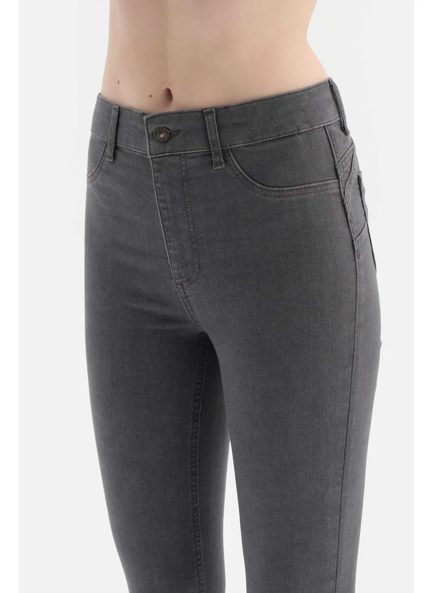 dagi Anthracite Denim Push-Up Leggings