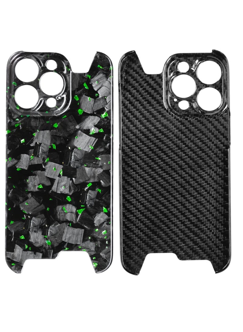 SOLARAE Real Aramid Carbon Fiber Ultra Thin Case Cover For iPhone 15 Pro Max (Green) - Image 1
