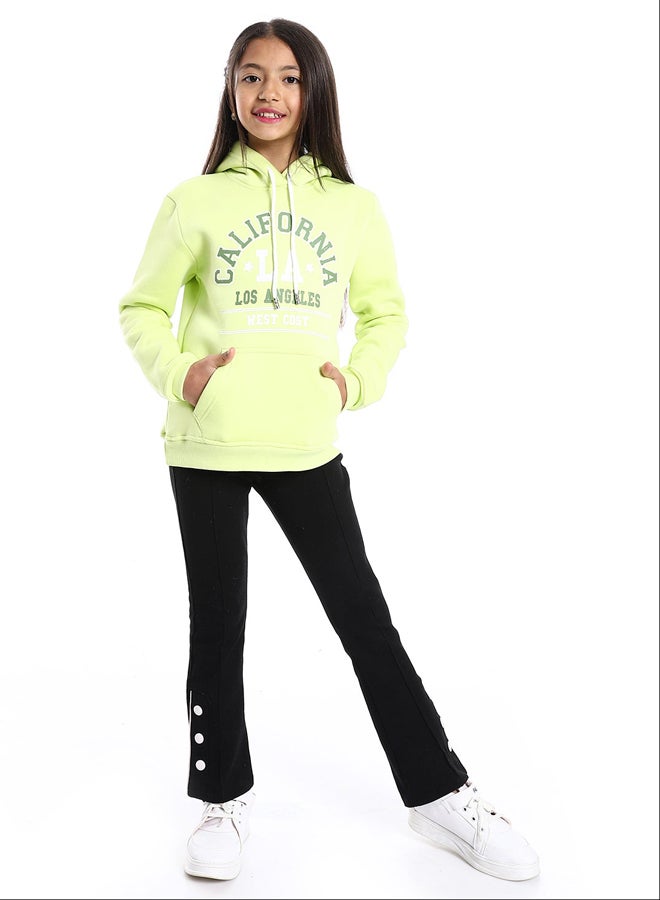 Andora Long Sleeves Slip On Printed Girls Hoodie - Image 1