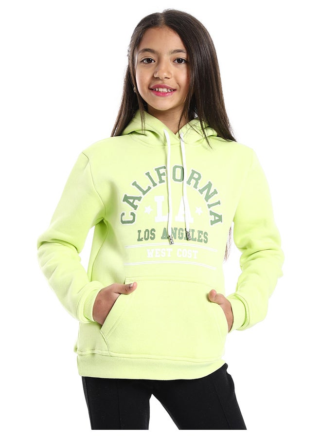 Andora Long Sleeves Slip On Printed Girls Hoodie - Image 2