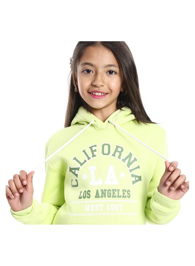 Andora Long Sleeves Slip On Printed Girls Hoodie - Image 4