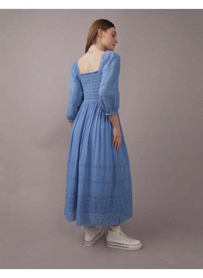 American Eagle Balloon Sleeve Tiered Dress  - Image 2
