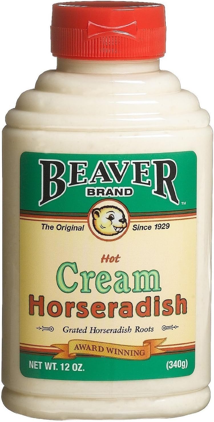 Beaver Brand Cream Style Horseradish - 12 Ounce Squeezable Bottle