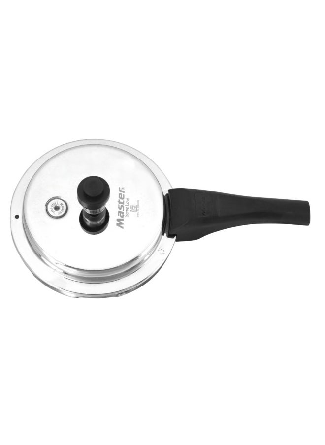 DANUBE HOME Master Stainless Steel Outer Lid Pressure Cooker For Healthy Cooking Mirror Finish Easy To Clean 1.5 L  - Image 3