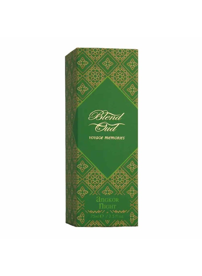 BLEND OUD Blend Oud Voyage Memories Collection Angkor Night Unisex Eau De Parfum 75ml - Image 2