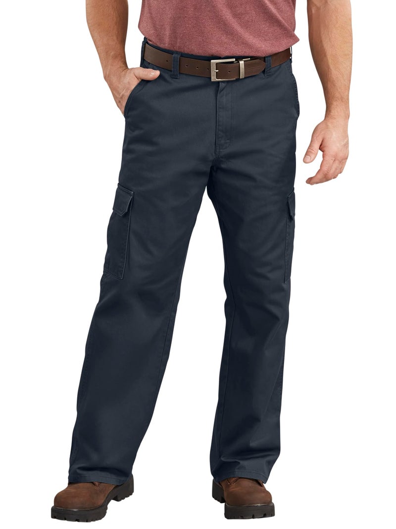 Dickies Men's Loose Fit Cargo Work Pant, Dark Navy, 34x34 - Image 5