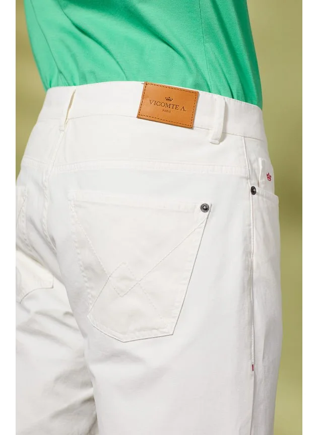 Vicomte A. Lenny Off White Trousers