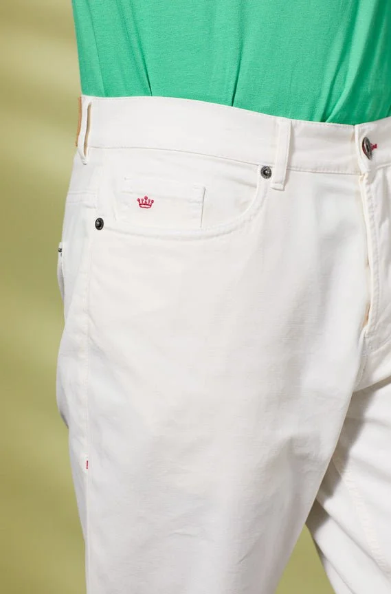 Vicomte A. Lenny Off White Trousers
