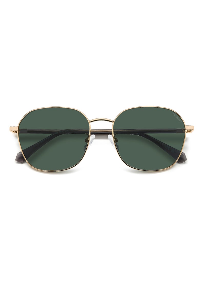 Polaroid Men's Polarized Metal Sunglasses Pld 4168/G/S/X Green 50 - Lens Size: 49.9 Mm - Goldgreen  - Image 4