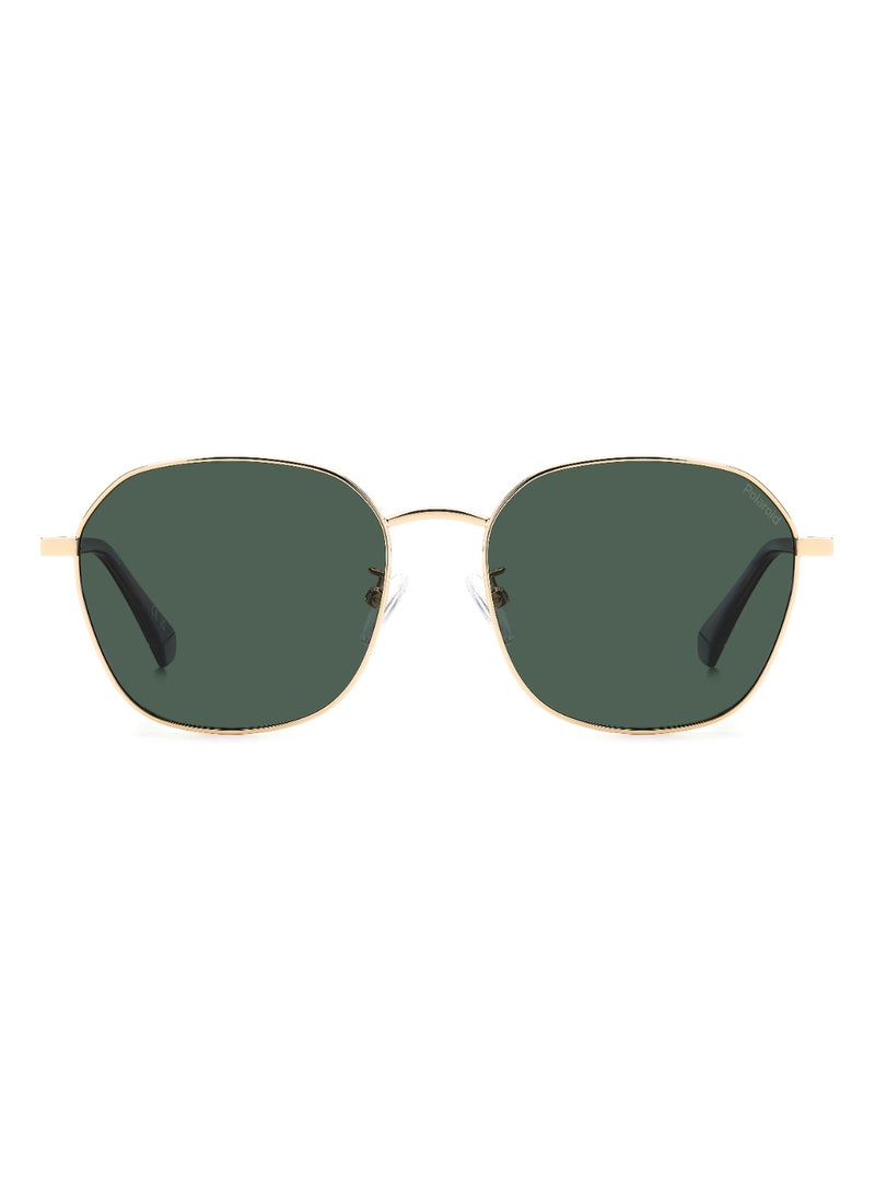 Polaroid Men's Polarized Metal Sunglasses Pld 4168/G/S/X Green 50 - Lens Size: 49.9 Mm - Goldgreen  - Image 3