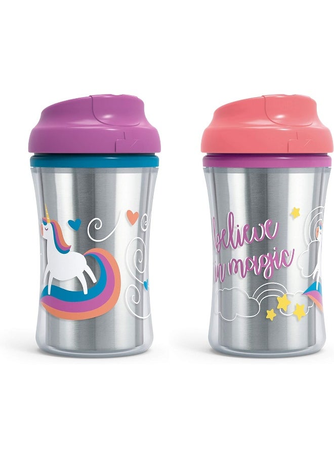 NUK NUK First Essentials by Seal Zone Insulated Cup-Like Rim Sippy Cup  - Image 1