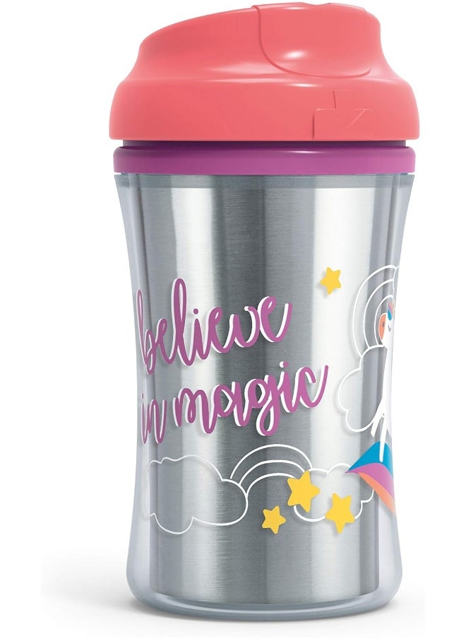 NUK NUK First Essentials by Seal Zone Insulated Cup-Like Rim Sippy Cup  - Image 3