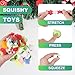 FauKait 32pcs Christmas Random Mochi Squishy ToysSlow Rising Soft Squishies ToyStress Relief ToysParty Favors Bulk for KidsSquishy Goodie Bag GiftsChristmas Treat Bag Classroom Prizes for Kids - Image 4