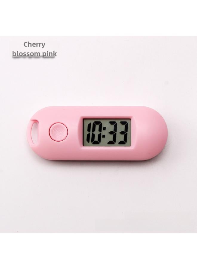 New Student Mute Test Electronic Watch Men's And Women's Gift Small Hanging Watch Creative Luminous Portable Official Hanging Watch 