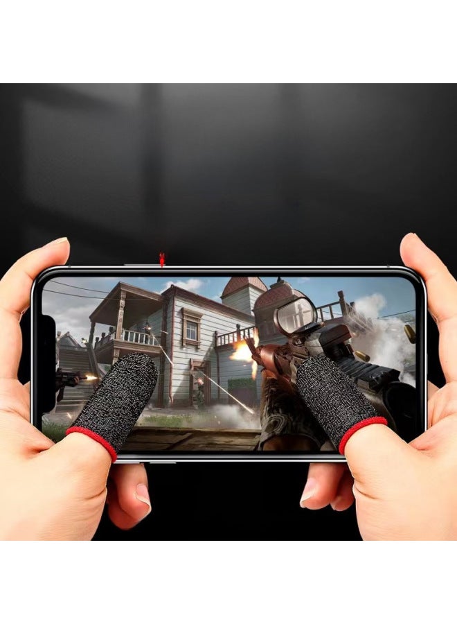 Popular Game Finger Set Ultra-thin Mobile Game Non-slip Sweat-proof E-sports Finger Set King Walking Artifact Chicken Finger Set-Product Color:24-pin  Pair (exquisite Packaging)  - Image 4