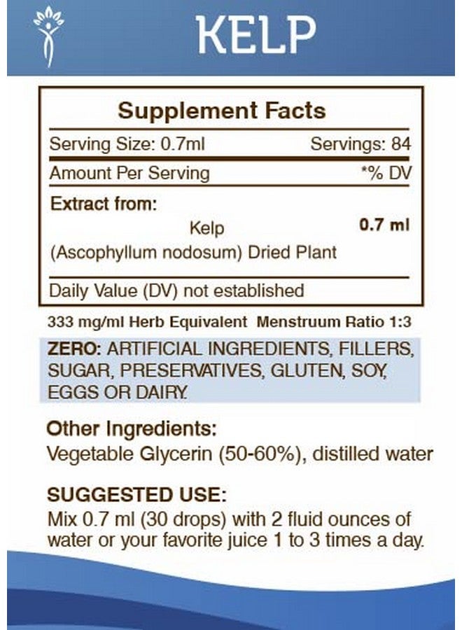 Secrets of the Tribe صبغة الطحالب السائلة الخالية من الكحول مستخلص الطحالب (أسكوفيلوم نودوسوم) نبات مجفف (2 أونصة سائلة) - Image 5