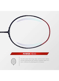 Apacs Nano Fusion Speed 722 Graphite Unstrung Badminton Racket with Full Racket Cover | For Intermediate Players | 76 grams | Maximum String Tension - 30lbs  - Image 5