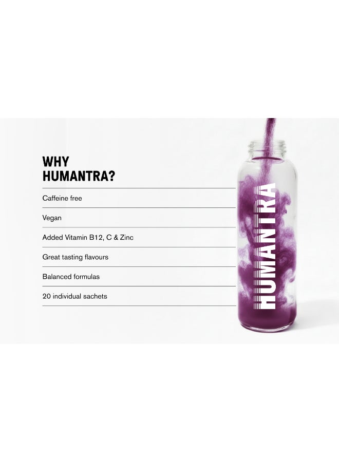 Humantra Elderberry Electrolyte Hydration | Zero Sugar, Vitamin C + B12 w/ Magnesium - Image 5