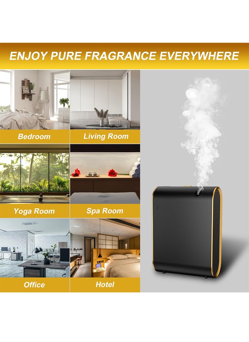 Sharpdo Smart Aroma Diffuser with App Control, 350ml Large Capacity Essential Oil Diffuser for Home & Office, Bluetooth/Wi-Fi Enabled, Quiet Mist Humidifier for Bedroom & Living Spaces - Image 5