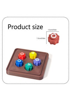 JOGAMS Squid Game Toys Korean Gonggi Fidget Set 5 Colour Stone Brain Games for Focus and Skill Training​  - Image 2