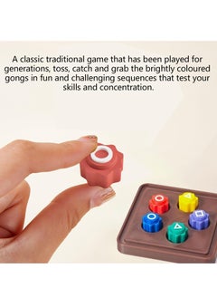 Squid Game Toys Korean Gonggi Fidget Set 5 Colour Stone Brain Games for Focus and Skill Training​ - pzsku/Z7E196E475C71FBE44401Z/45/_/1739343602/7d029ec1-59b9-4b0a-8ab3-dec5d73e9349