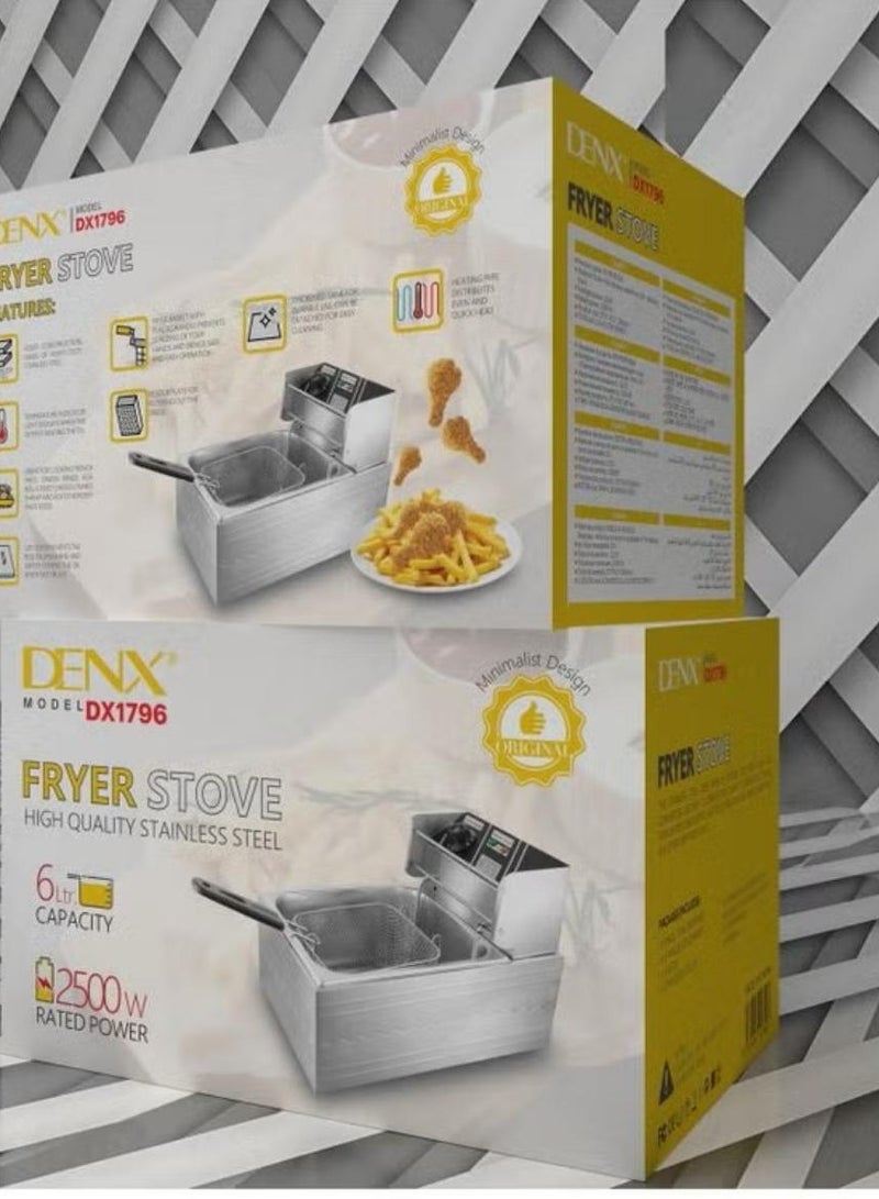 6L deep oil fryer  large size and removable oil container - Image 4