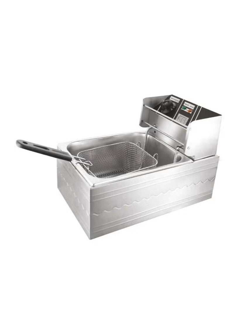 6L deep oil fryer  large size and removable oil container - Image 2