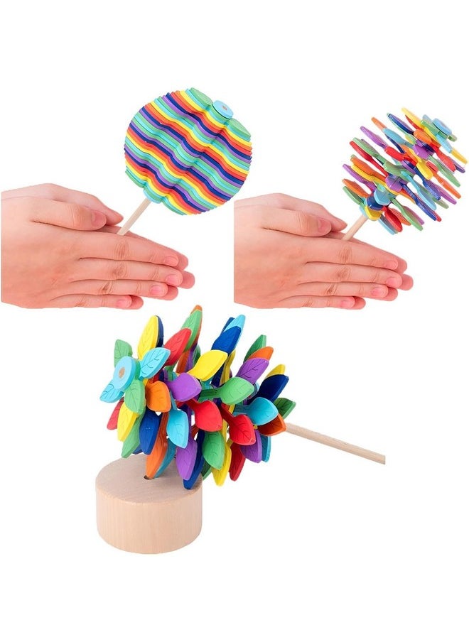 Euphoria Rk Toys Lollipop Stress Relief Toys for Kids Adults New Magic Rotating Lolipop Spinning Wand Decompression Toys Multicolor Spiral Lollipop Sensory Toys | Design May Vary | Multicolor  - Image 4