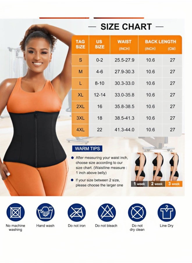 Super ZYouth Training Waist Trainer Corset Weight Loss, Sports Girdle Sauna Suit,  Tummy Wrap Workout Belt,  Sweat Belly Band for Girl and Women  - Image 2