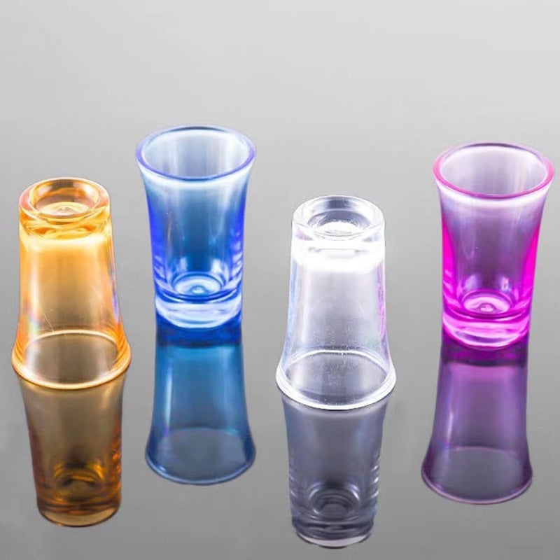 24 Acrylic Wine Holders Decorative Cocktail Cups for Parties Weddings - Image 4