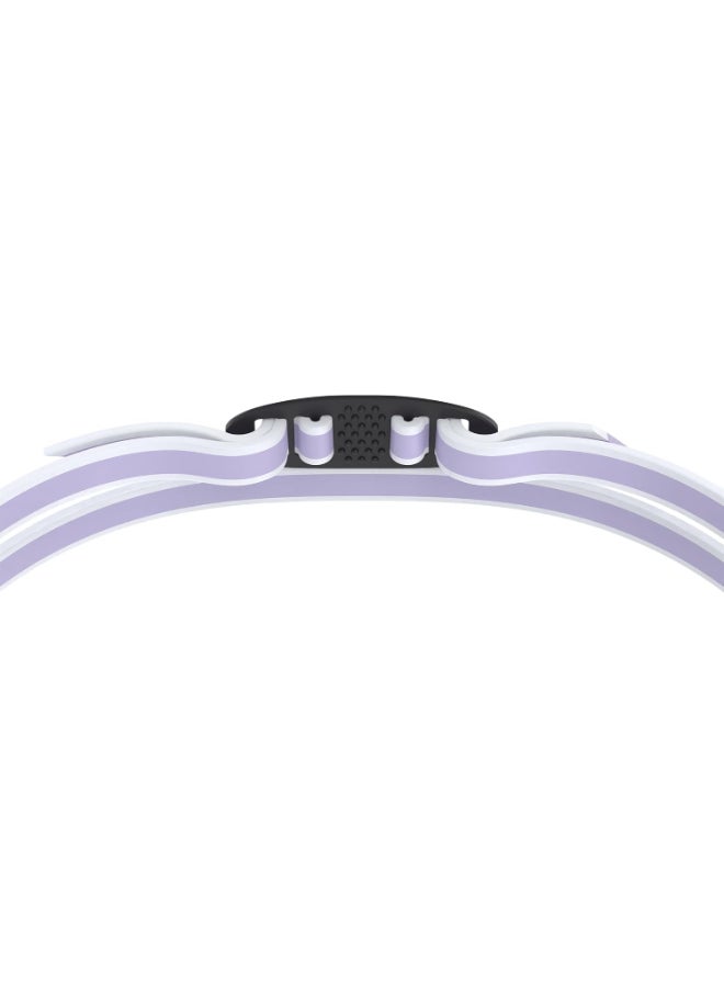 Speedo Women's Vanquisher 3.0 Mirrored Swimming Goggles - Purple Haze/Iris/Silver Mirror - Image 4