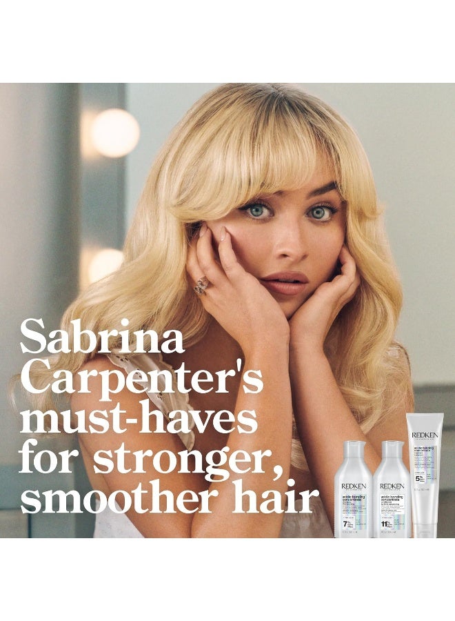 REDKEN Bonding Leave In Conditioner For Damaged Hair | Hair Repair | Strengthens Weak And Brittle Hair | Acidic Bonding Concentrate | For All Hair Types | 1 Fl Oz - Image 5