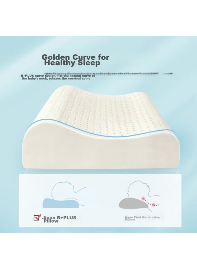 Jago Jiaoao Latex Pillow, Thai Natural Rubber, Student Sleep Cervical Pillow, Latex Content 90%, For Ages 6-16 - Image 4