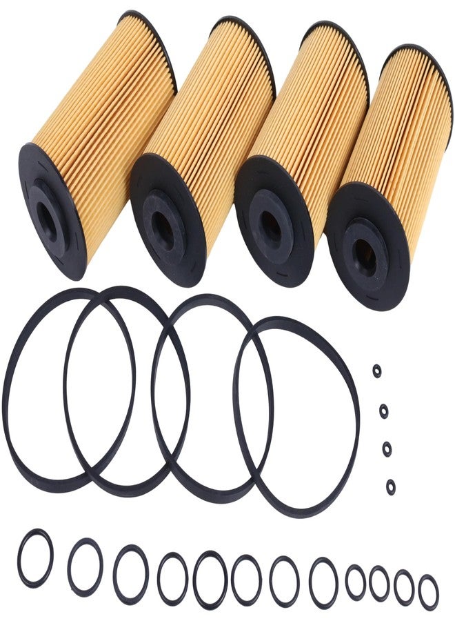 LSSOCH 4X Fuel Filters 8-98147-525-0 1K06-23-570 WF10185 FF5877 Compatible With ISUZU NPR NQR AND NPR-HD 2011-2021 - Image 4