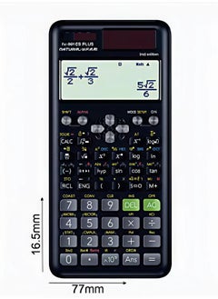 غاز FX-991ESPLUS-2WDTV الإصدار الثاني، الآلة الحاسبة العلمية ذات الوظائف - أسود  - Image 4