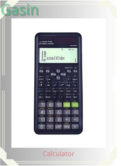 غاز FX-991ESPLUS-2WDTV الإصدار الثاني، الآلة الحاسبة العلمية ذات الوظائف - أسود  - Image 1