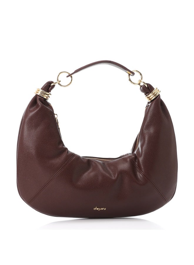 DejaVu LID-DVTX-025 Hobo Leather Handbag - Image 1
