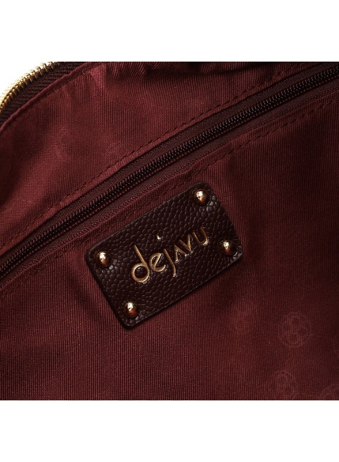 DejaVu LID-DVTX-025 Hobo Leather Handbag - Image 5