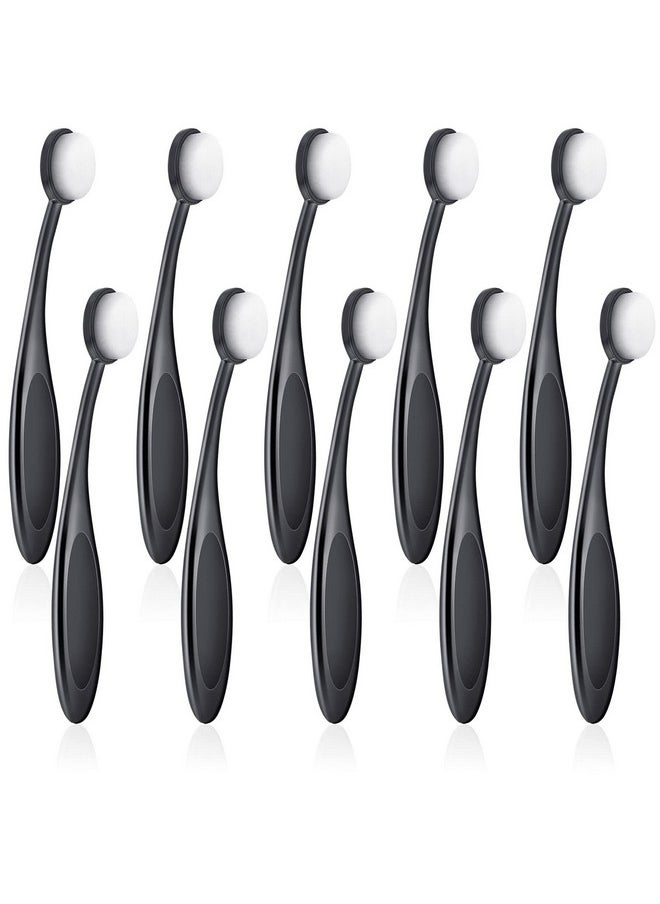 UNIMEIX - 10 Pack Blending Brushes For Card Making Art Blending Tools Blender Brush Ink Blending Brushes For Crafts Black - Image 1