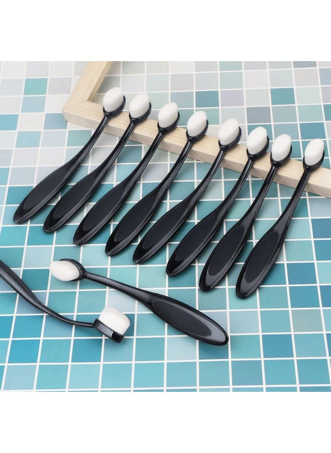 UNIMEIX - 10 Pack Blending Brushes For Card Making Art Blending Tools Blender Brush Ink Blending Brushes For Crafts Black - Image 1