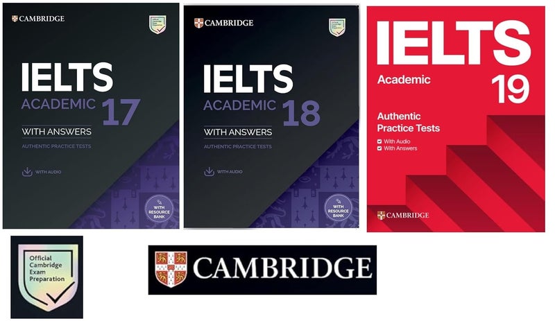 Cambridge IELTS Academic Practice Tests with Answers and Audio, Sets 17, 18, 19 | set of 3 books | - Image 1