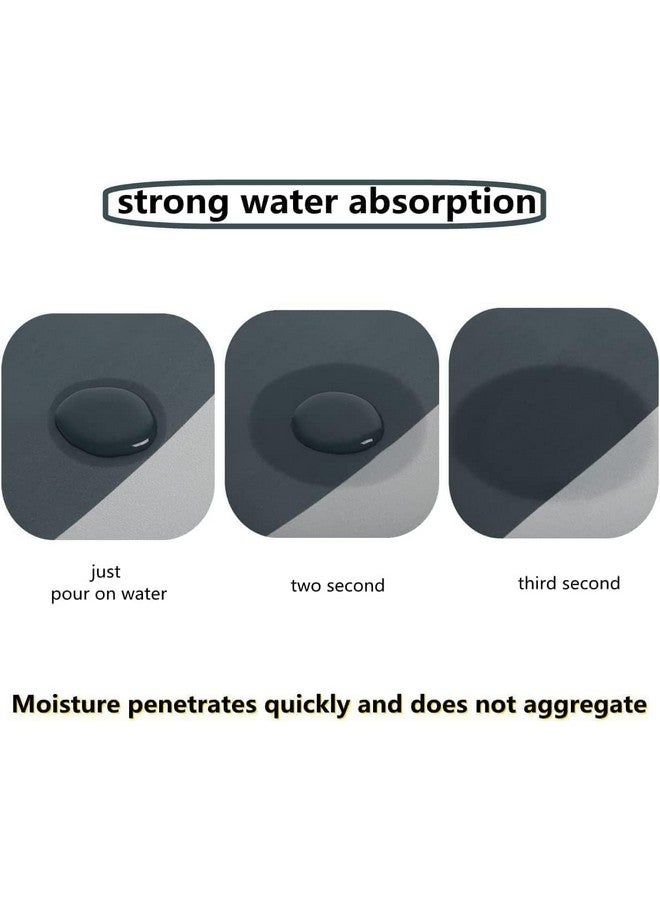 Home-Cloud حصائر مطبخ مطاطية HomeCloud للأرضية مجموعة من 2 قطعة | غير قابلة للانزلاق، سجادات ناعمة ماصة للمطبخ، وغرفة الغسيل، والممر | 120x40 سم، 40x60 سم | سمك 4 مم (مطبخ_أسود) - Image 3