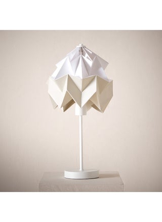 مصباح طاولة تاشا الورقي مع قاعدة معدنية وظل 25 × 42 × 25 سم - pzsku/Z7E1A2CCC477CCBFF645DZ/45/_/1723712559/892bf90f-1d70-45f2-903a-94f2d7de0971
