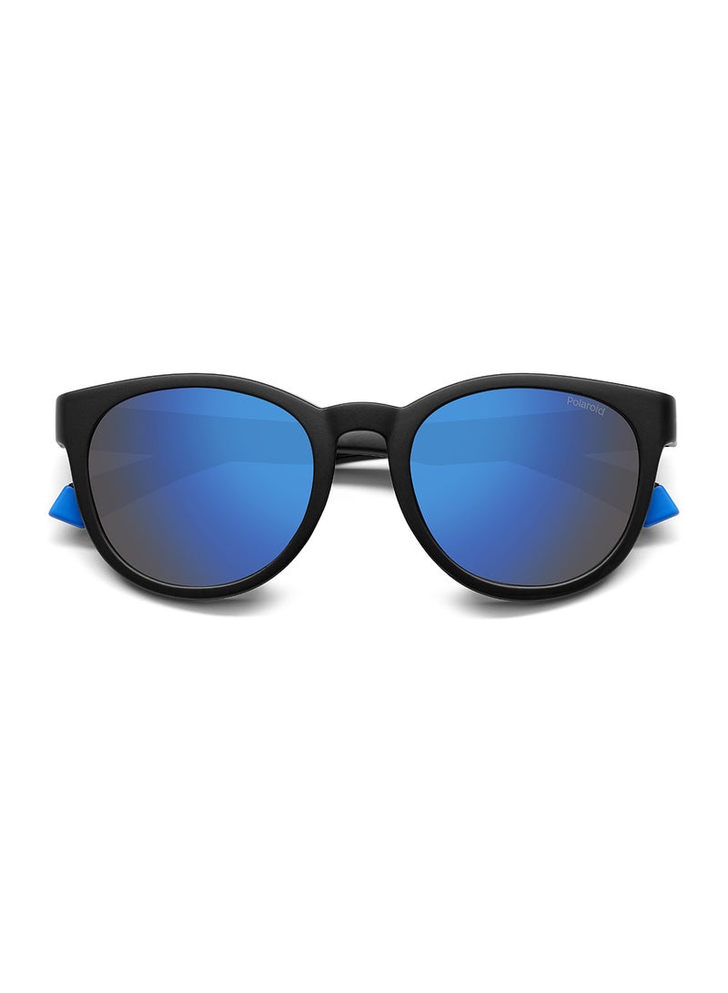 Polaroid Unisex Polarized Oval Sunglasses - Pld 2150/S Black Millimeter - Lens Size: 52 Mm - Image 4