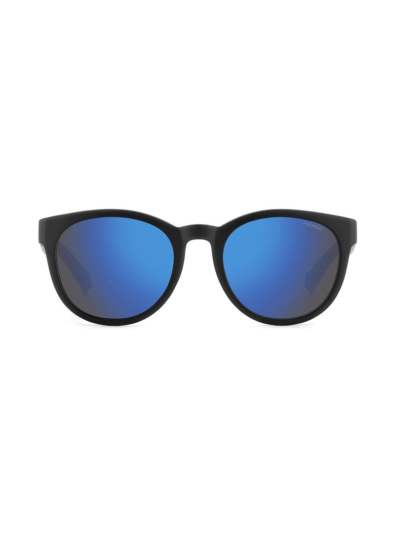 Polaroid Unisex Polarized Oval Sunglasses - Pld 2150/S Black Millimeter - Lens Size: 52 Mm - Image 3