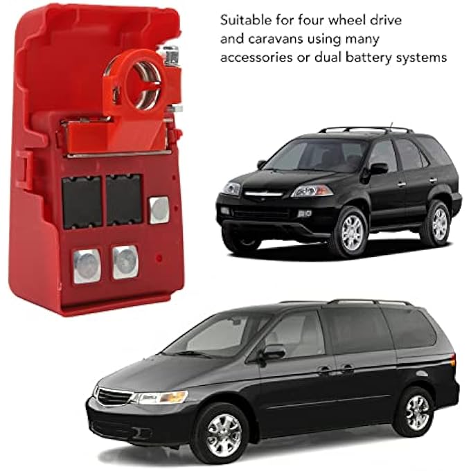 كينسو كتلة فيوزات طرفية للبطارية 32 فولت 400 أمبير مع 3 مقابس فيوزات 2 × 400 أمبير و1 × 30 أمبير للقوافل RVs - Image 3