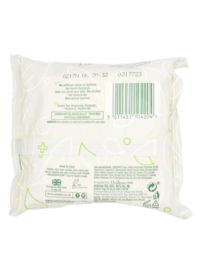 simple مناديل تنظيف مقاومة للشيخوخة 25 حزمة - Image 3